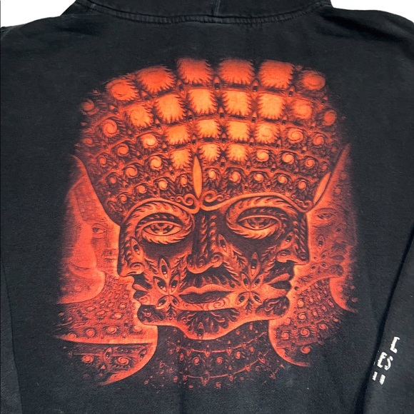 VTG Alex Gray Tool Zip-Up Double Sided Hoodie Standard Supply - Picture 5 of 6